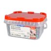 Picture of 2.00mm x 25mm Bright Annular Ringshank Nails (2.5kg Tub)
