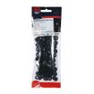 Picture of Small Black Hinged Screw Cover Caps