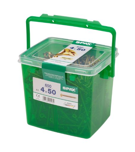 Picture of Spax 5.0mm x 60mm Countersunk Screws (Tub of 350)