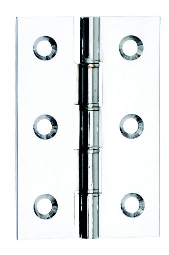 Picture of 76mm x 51mm Double Steel Washered Butt Hinges (pair)