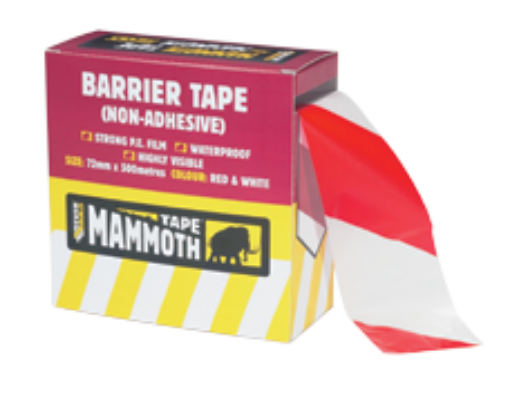 Picture of Everbuild Red & White Barrier Tape