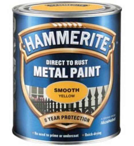 Picture of Hammerite Smooth Direct To Rust Metal Mixed Paint