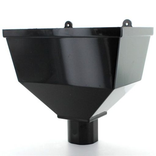 Picture of Hunter 68mm Black Rainwater Hopper Head