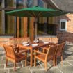 Picture of Willington Green Wooden Parasol