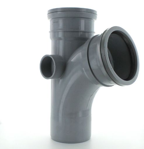 Picture of Hunter 110mm Grey 104 Degree Single Equal Branch