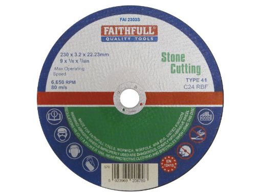 Picture of Faithfull 230mm Stone Cut Off Disc