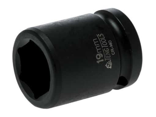 Picture of Teng 19mm x 1/2" Drive 6-Point Hex Impact Socket