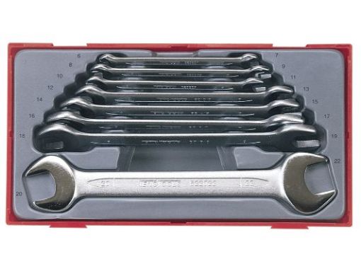 Picture of Teng Metric Open End Spanner Set (Pack of 8)
