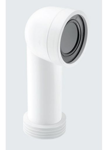 Picture of McAlpine 110mm 90Â° WC Connector