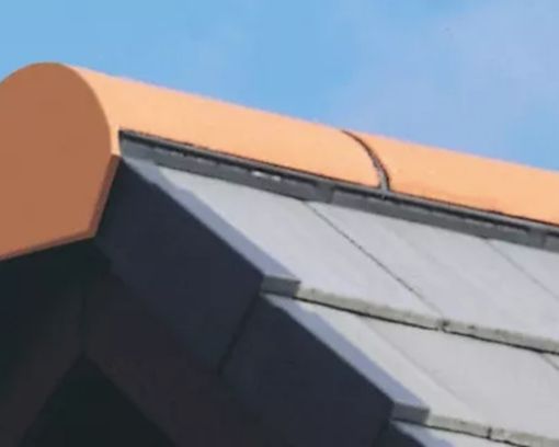 Picture of Redland 450mm Half Round Ridge 02 Brown