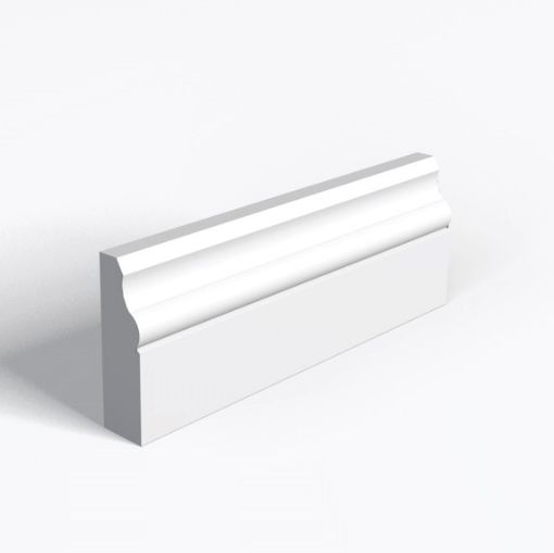 Picture of 18mm x 68mm White Primed MDF Ogee Architrave - 4.2m length
