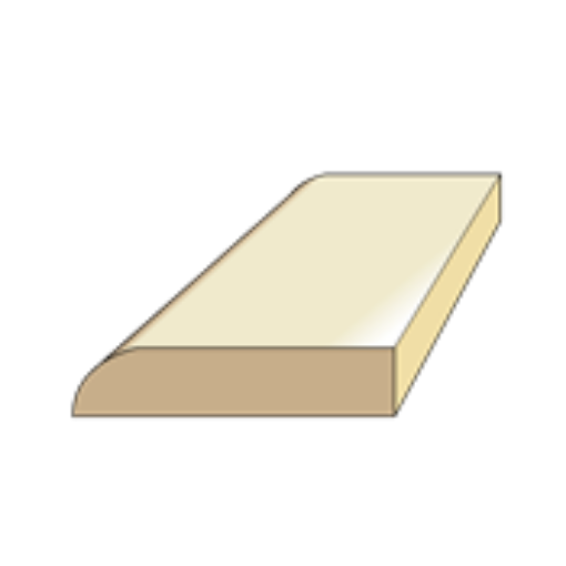 Picture of 50mm Bullnose Redwood Architrave