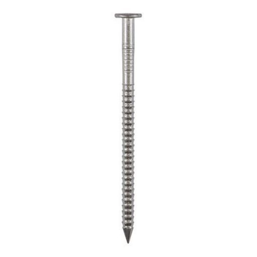 Picture of 3.35mm x 65mm Stainless Steel Annular Ringshank Nails (1kg Tub)