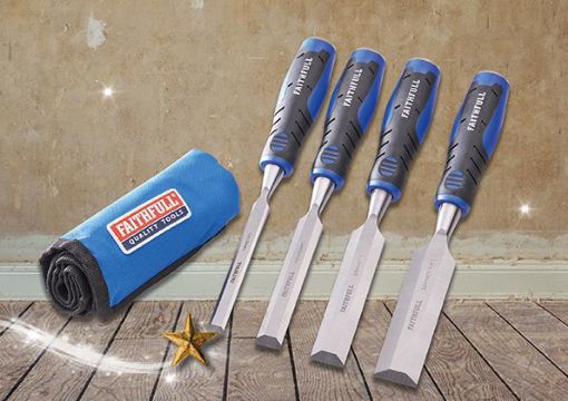 Picture of Faithfull Chisel Set in Roll