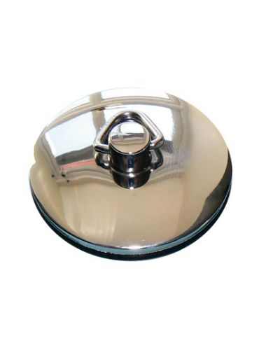Picture of Prepacked Chrome Basin Plug with Triangle