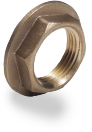 Picture of 1/2" Brass Flanged Backnut 