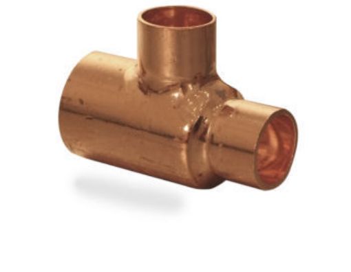 Picture of 22x15x15mm End Feed Reducing Tee