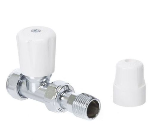 Picture of ERES 15mm Straight Manual Radiator Valve