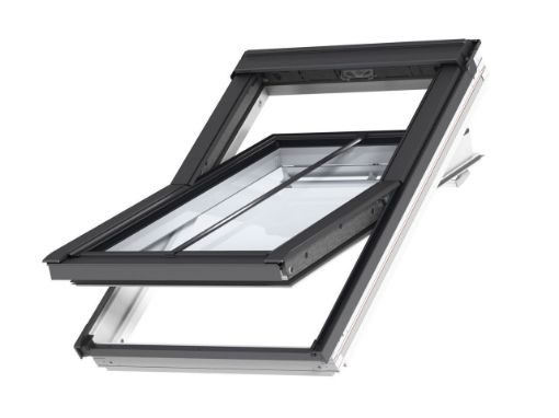 Picture of Velux White Painted Conservation Centre Pivot Window with EDN Flashing