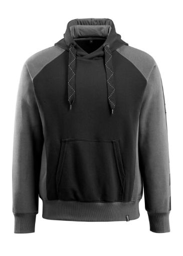 Picture of Mascot Unique Hoodie With Zipper Black/Dark Anthracite