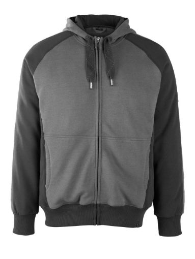 Picture of Mascot Unique Hoodie With Zipper Dark Anthracite/Black