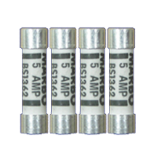 Picture of 5 Amp Plug Fuses