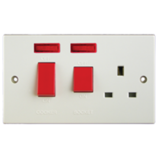 Picture of Cooker Control Unit with Neon