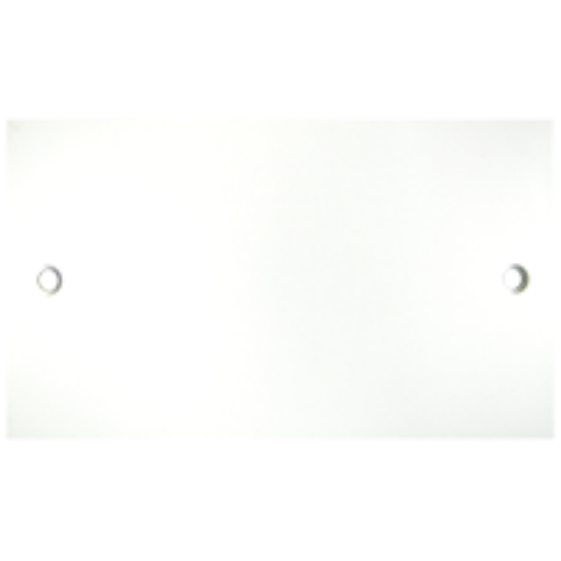 Picture of 2 Gang Blank Plate