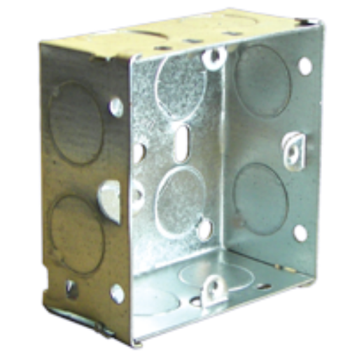 Picture of 35mm 1 Gang Metal Box