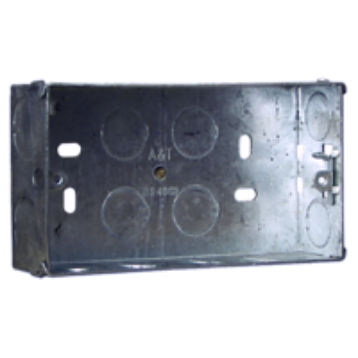 Picture of 35mm 2 Gang Metal Box