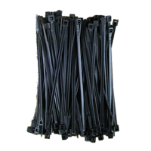 Picture of 200mm Black Cable Ties