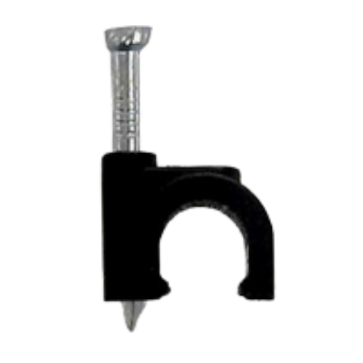 Picture of 7mm Black Round Clips
