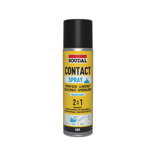 Picture of Soudal Contact Adhesive Spray 