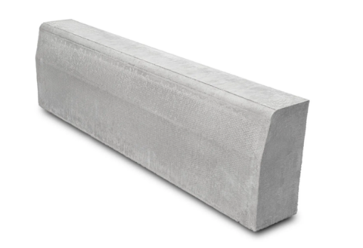 Picture of HB2 125mm x 255mm Half Battered Concrete Kerb