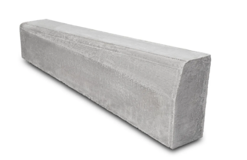 Picture of HB2-BN3 125mm x 255-150mm Right Hand Concrete Drop Kerb