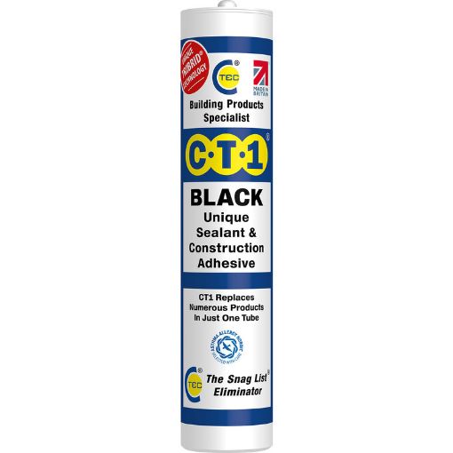Picture of CT1 Construction Sealant/Adhesive Black 290ml