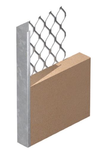 Picture of Expamet Galvanised 13mm Render Stop Bead 2.4m