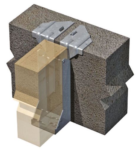 Picture of Expamet 200mm x 75mm Masonry Joist Hanger