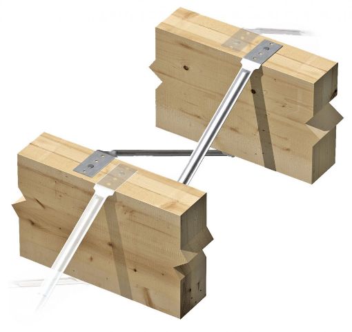 Picture of Expamet 400mm Herringbone Joist Strut