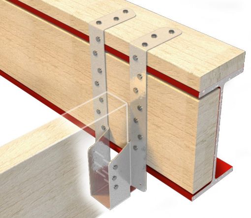 Picture of Expamet 150mm Speedy Long Leg Joist Hanger