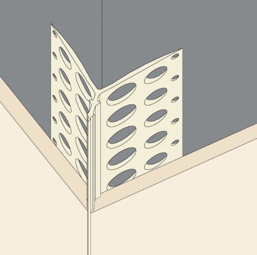 Picture of Expamet uPVC Ivory 15mm Angle Bead 3.0m