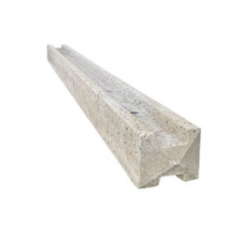 Picture of 2440mm (8') Concrete Slotted End Fence Post