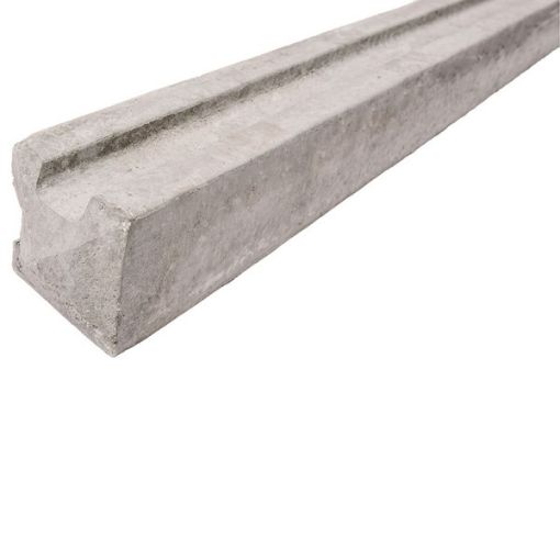 Picture of 2440mm (8') Concrete Slotted Corner Fence Post