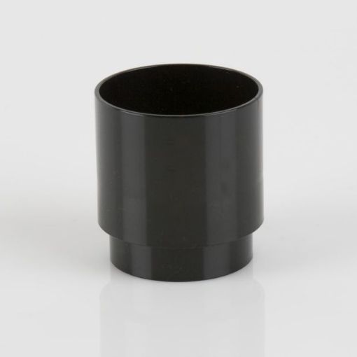 Picture of Brett Martin 68mm Black Round Downpipe Connector