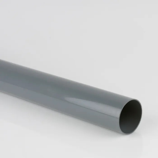Picture of Brett Martin 68mm Grey Round Downpipe 4m