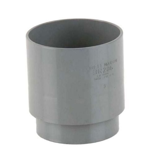Picture of Brett Martin 68mm Grey Round Downpipe Connector
