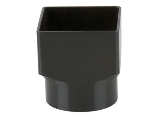 Picture of Brett Martin 65mm Black Square to Round Adaptor