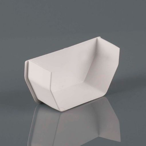 Picture of Brett Martin 114mm White Square Internal Stopend