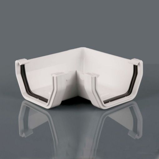 Picture of Brett Martin 114mm White Square 90Â° Angle