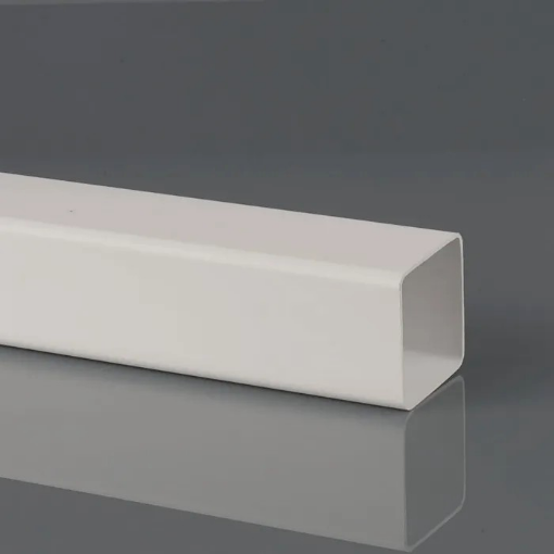 Picture of Brett Martin 65mm White Square Downpipe 2.5m